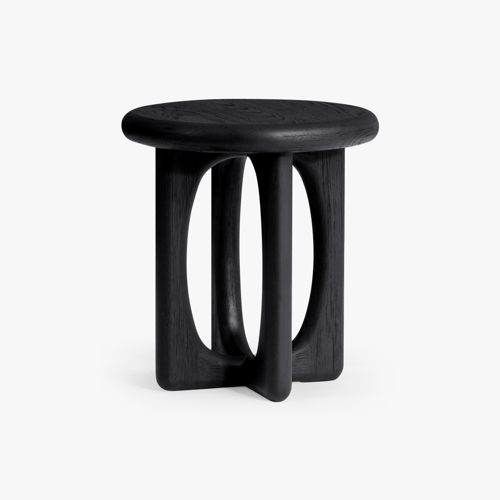 MODERN HARMONY BLK SIDE TABLE